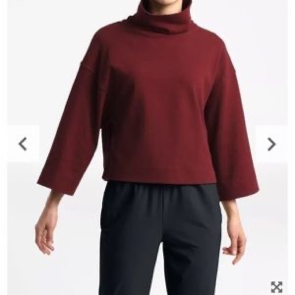 NEW North Face Outerlands Funnel Neck Waffle Top - Picture 3 of 8